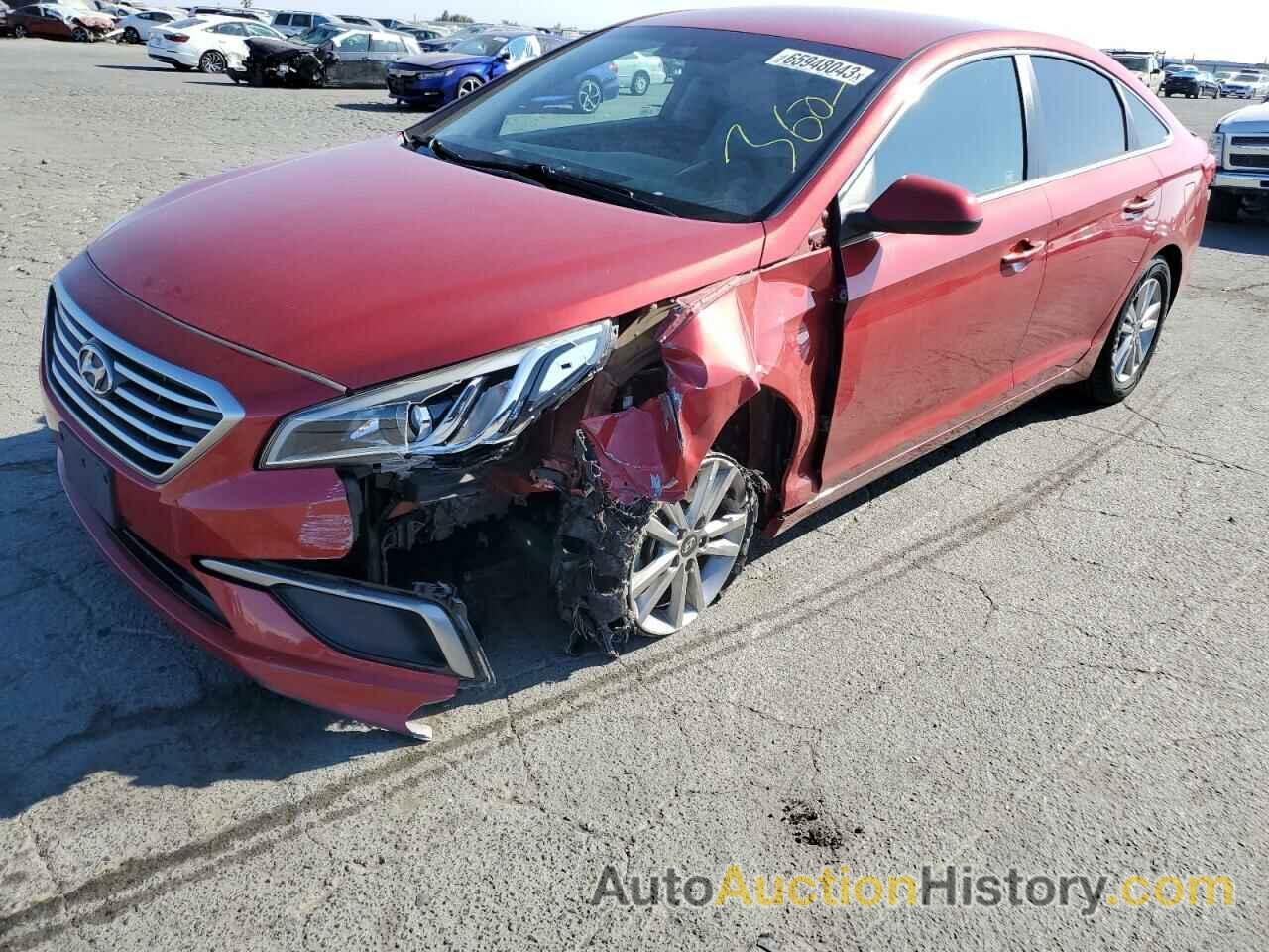 2017 HYUNDAI SONATA SE, 5NPE24AF5HH469223