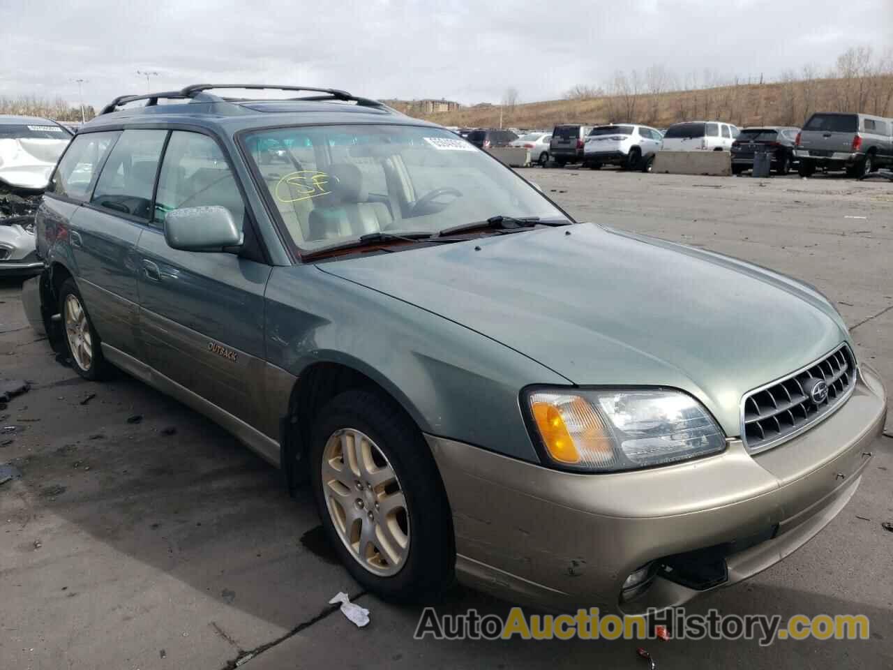 2003 SUBARU LEGACY OUTBACK LIMITED, 4S3BH686837637145