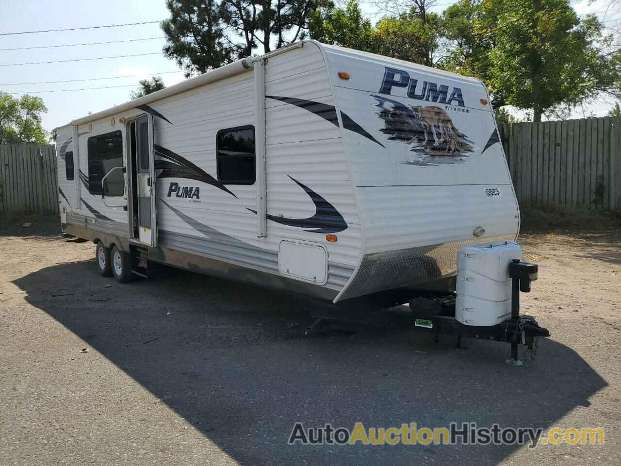 2010 WILDWOOD PUMA, 4X4TPUF28AP027684