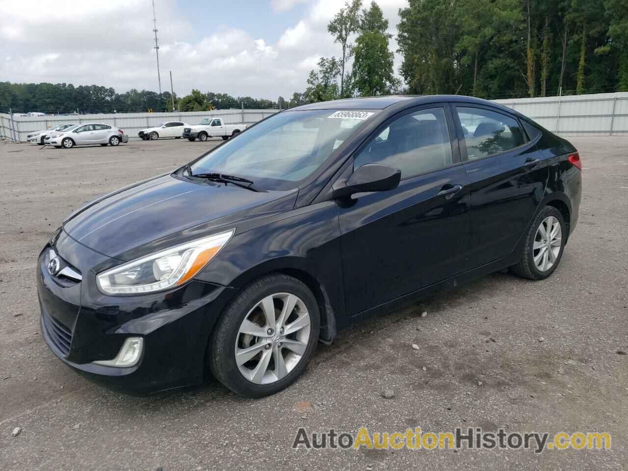 2014 HYUNDAI ACCENT GLS, KMHCU4AE2EU767699