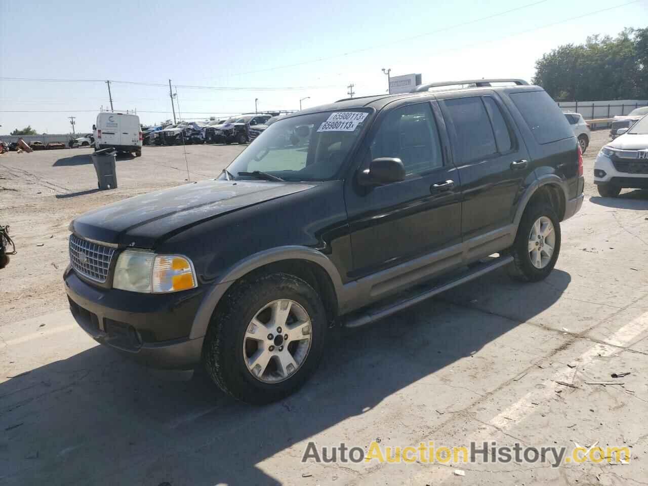 2003 FORD EXPLORER XLT, 1FMZU63K93ZA94709