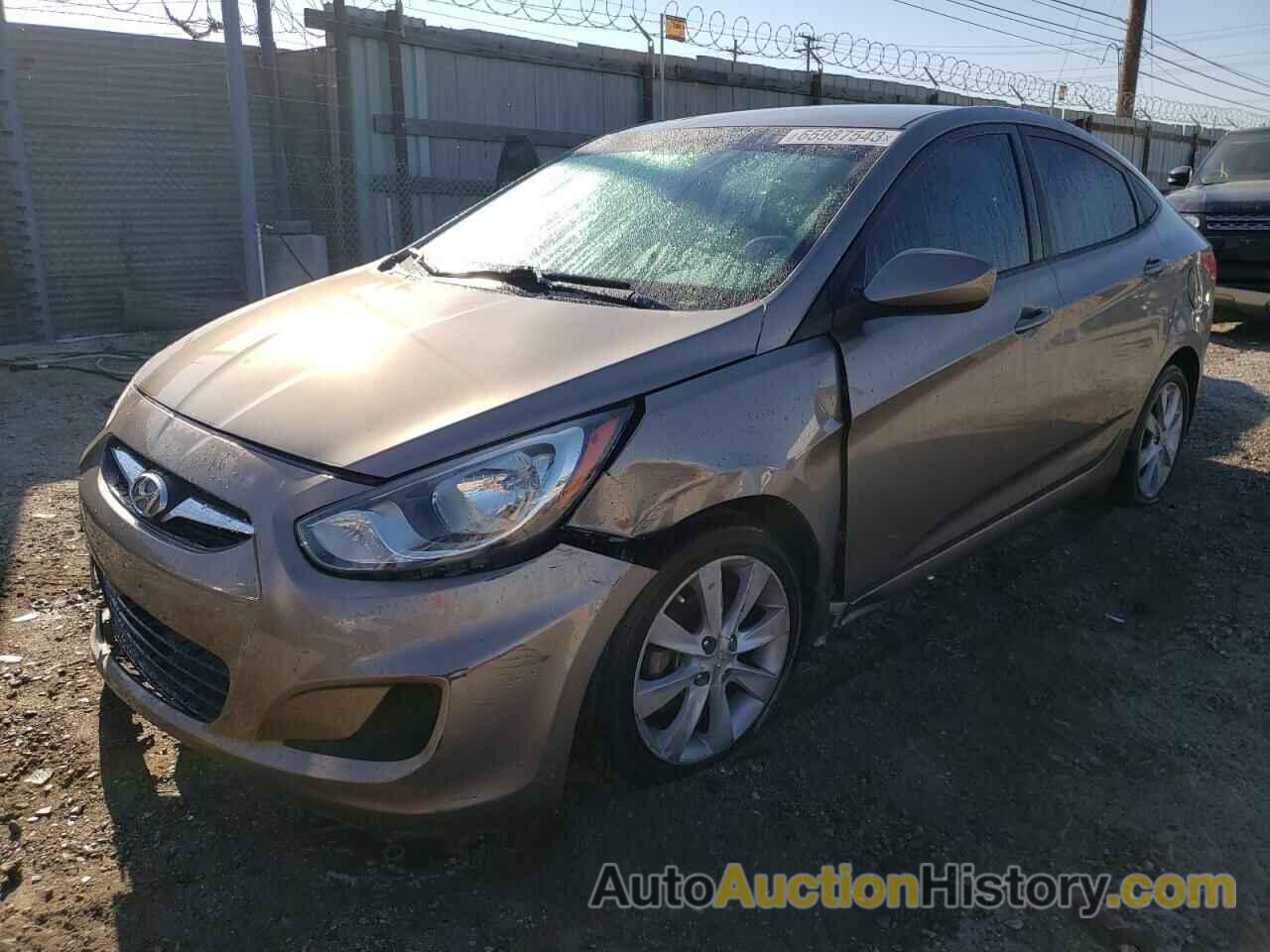 2012 HYUNDAI ACCENT GLS, KMHCU4AE8CU187144