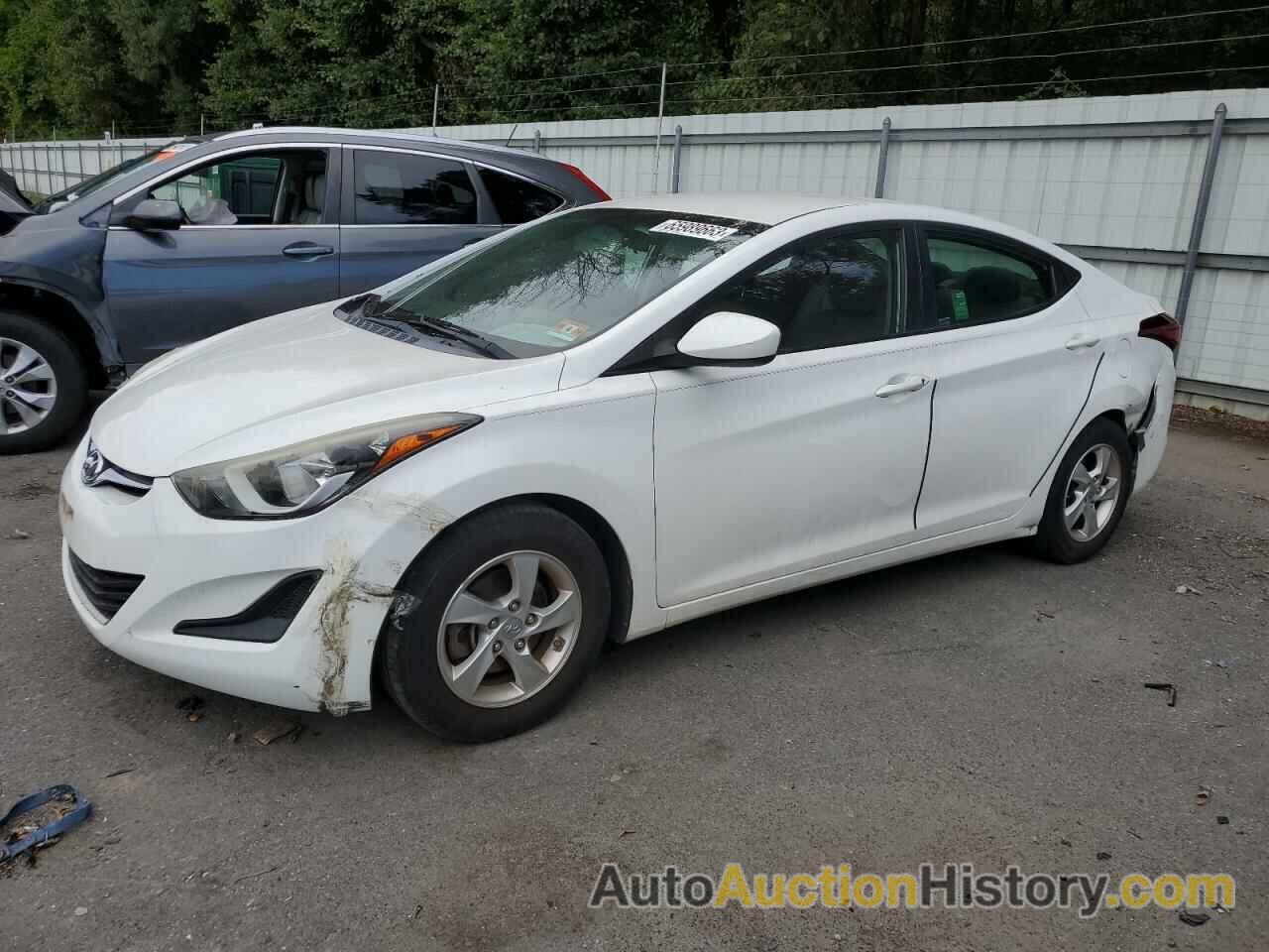 2014 HYUNDAI ELANTRA SE, 5NPDH4AE3EH466818