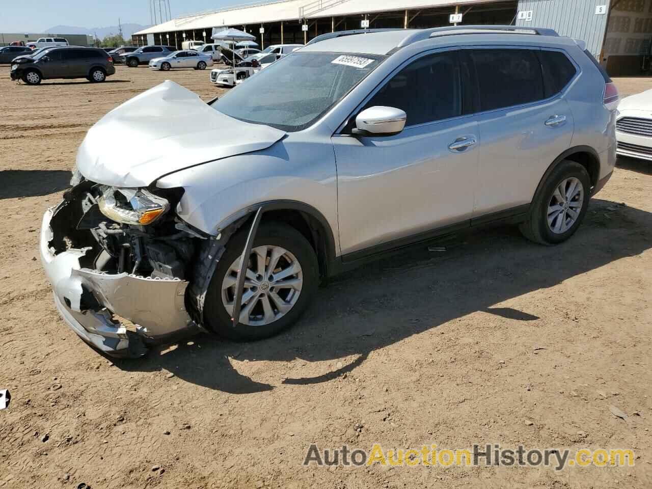 NISSAN ROGUE S, 5N1AT2MT9EC840856