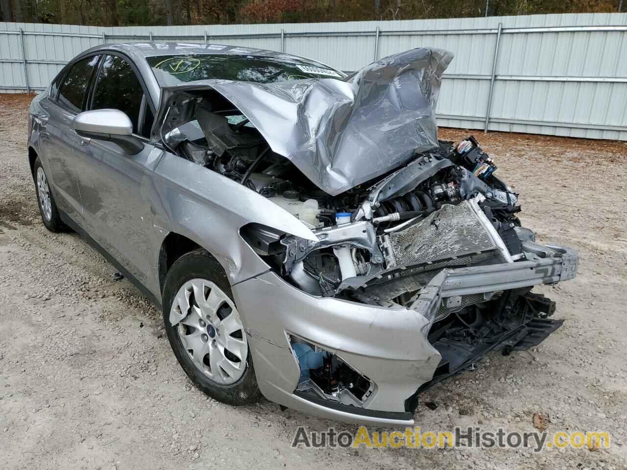 2020 FORD FUSION S, 3FA6P0G77LR160542