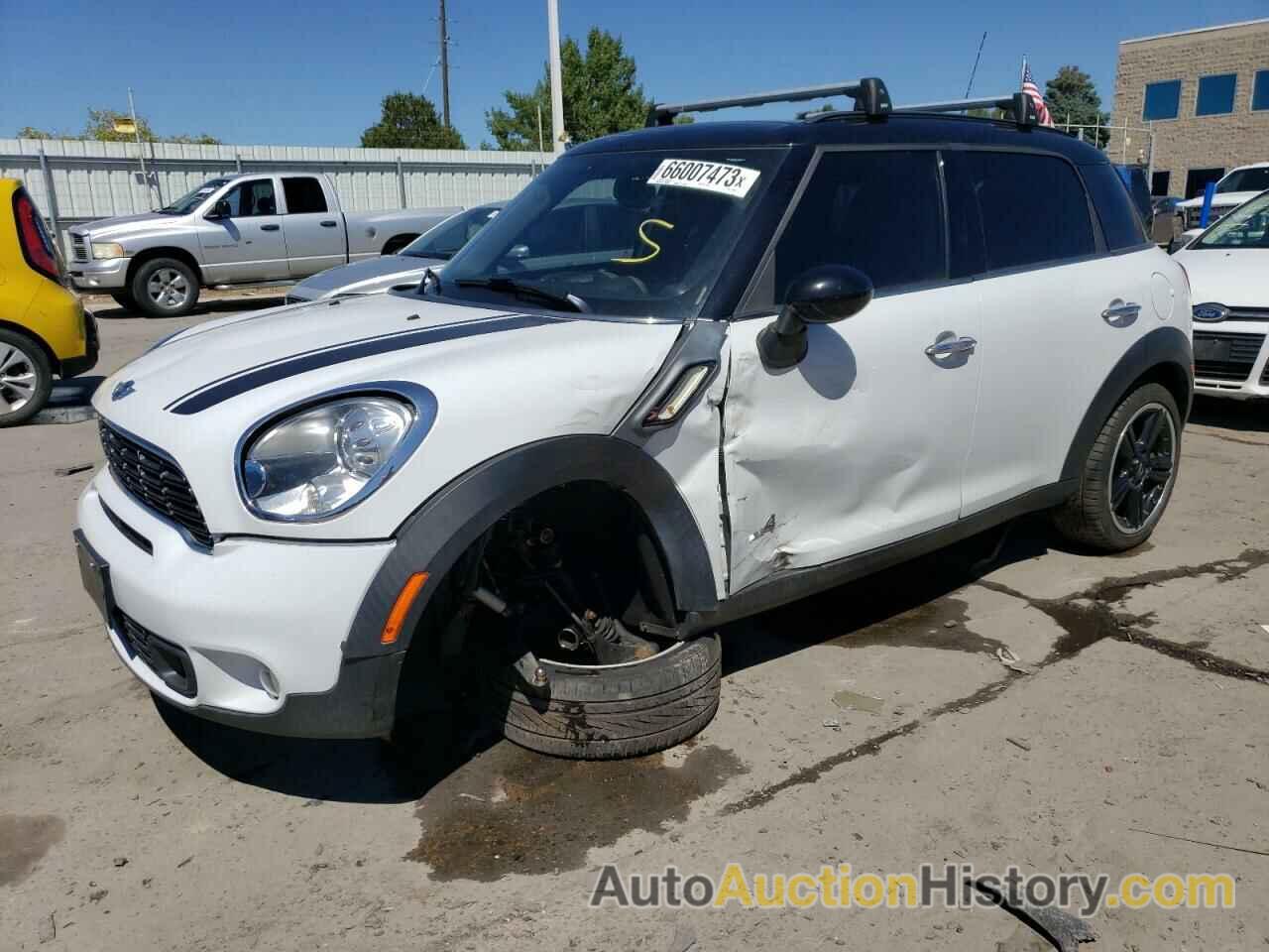 2012 MINI COOPER S COUNTRYMAN, WMWZC5C53CWL58193