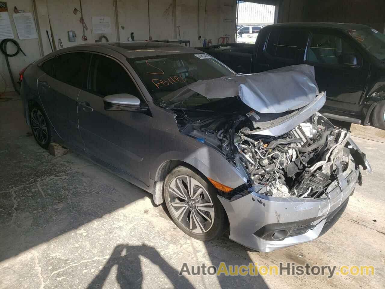 2018 HONDA CIVIC EXL, 19XFC1F73JE003009