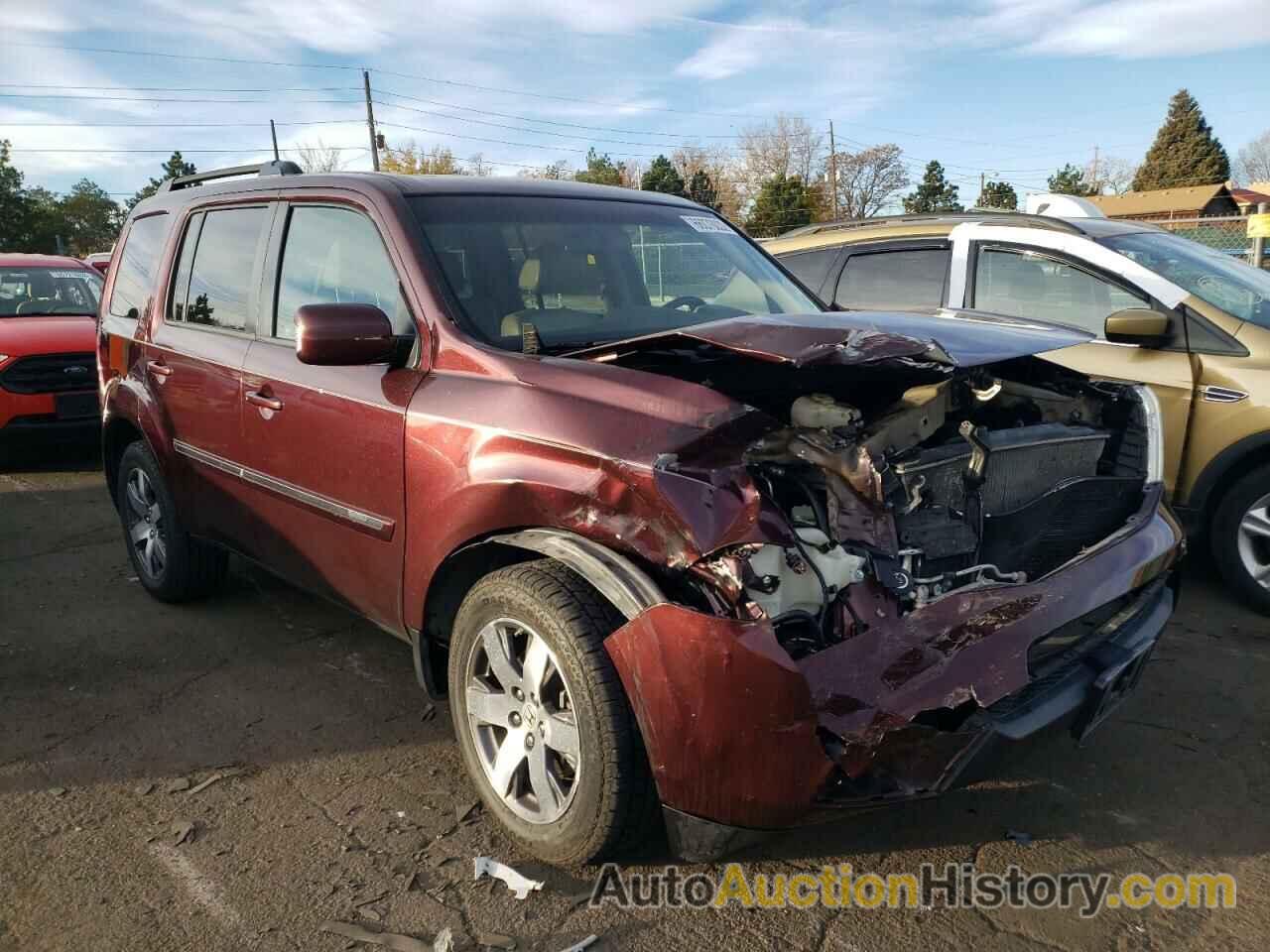 2012 HONDA PILOT TOURING, 5FNYF4H90CB038667