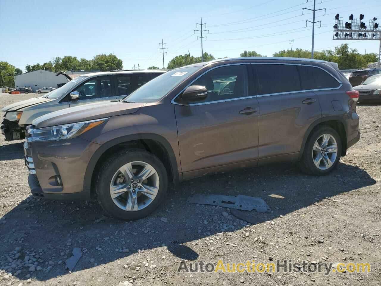 2018 TOYOTA HIGHLANDER LIMITED, 5TDDZRFH3JS486648