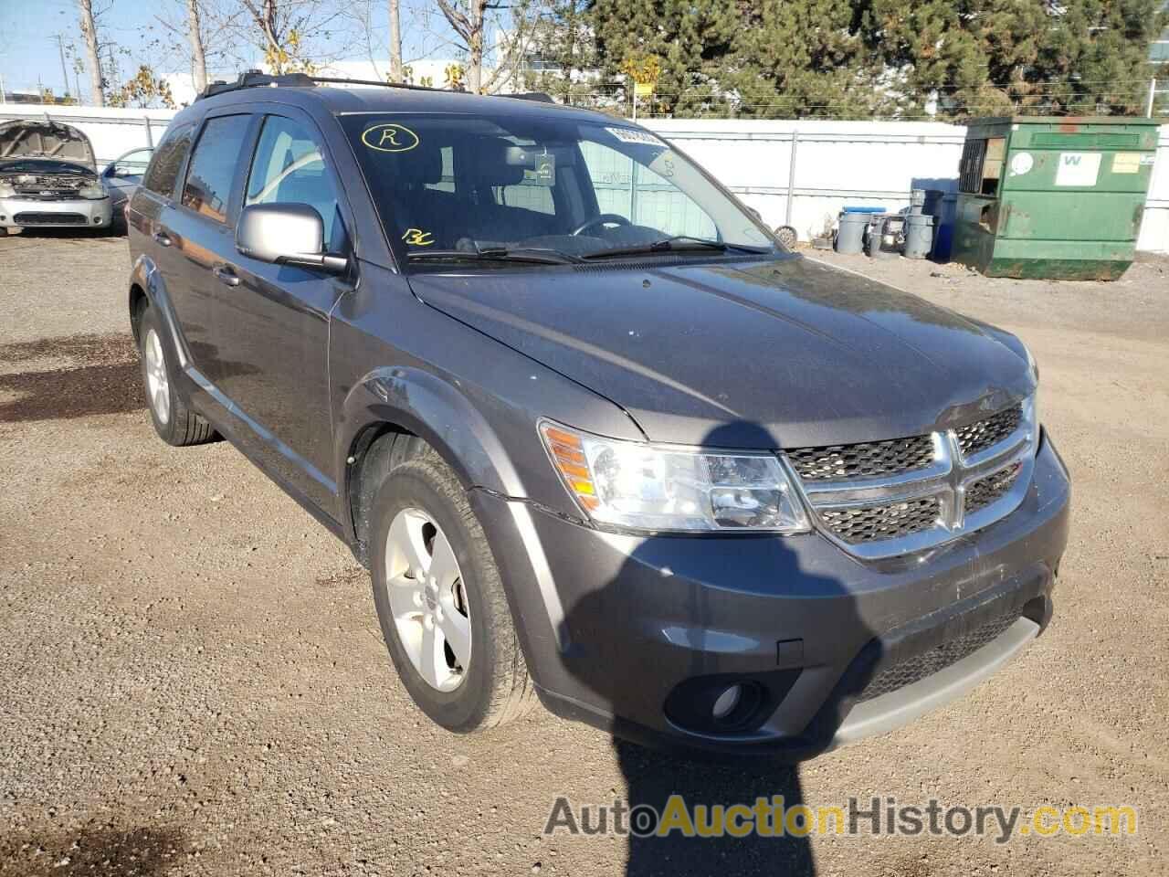 2012 DODGE JOURNEY SXT, 3C4PDCCG6CT299837