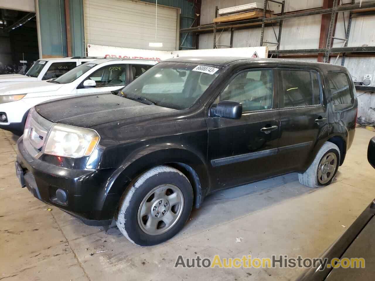 2011 HONDA PILOT LX, 5FNYF4H21BB014430