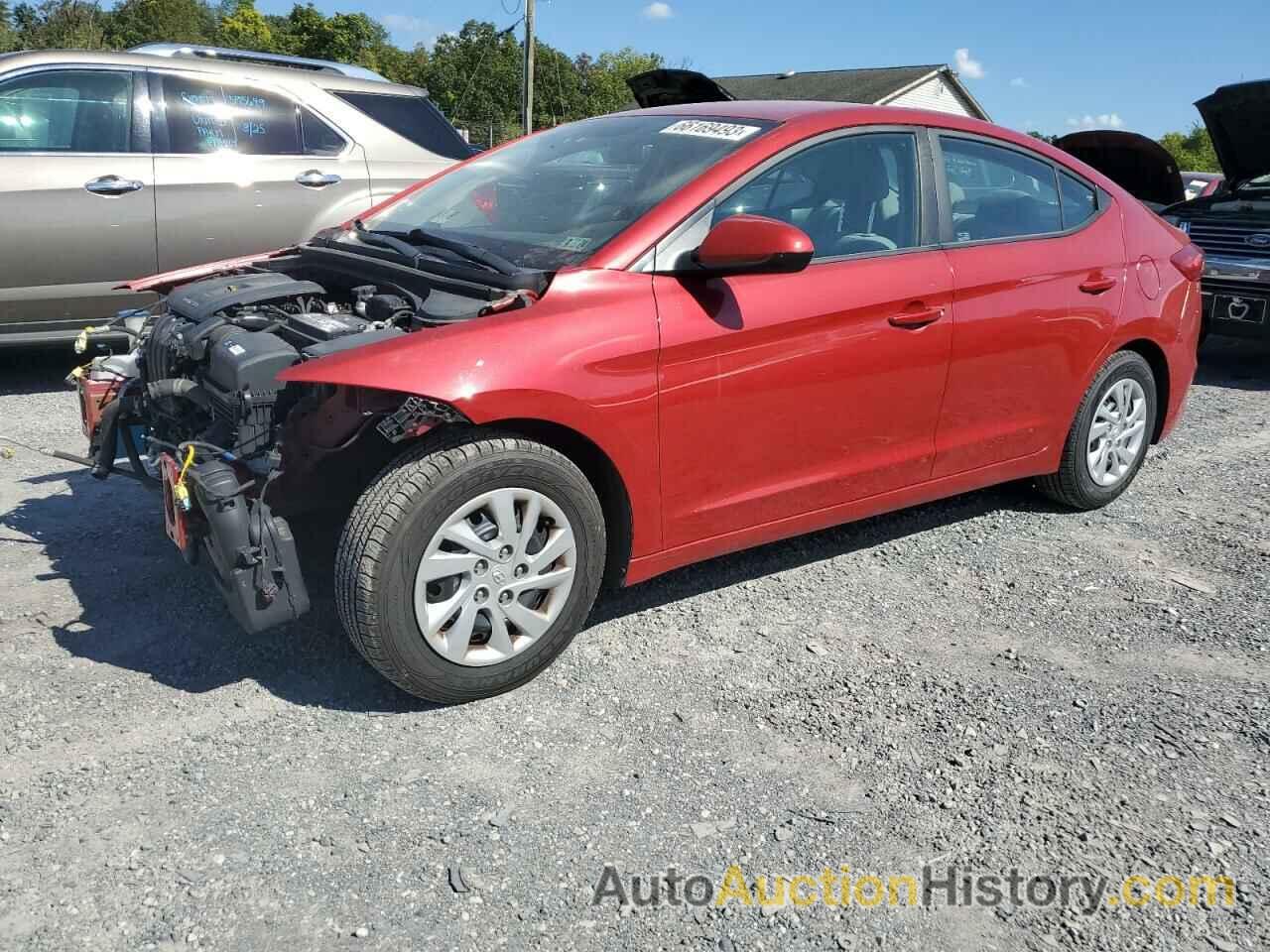 2017 HYUNDAI ELANTRA SE, 5NPD74LF6HH170835