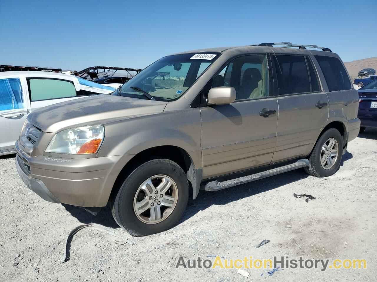 2003 HONDA PILOT EX, 2HKYF18413H550281