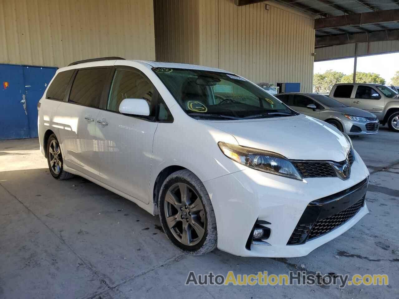 2019 TOYOTA SIENNA SE, 5TDXZ3DC6KS003639