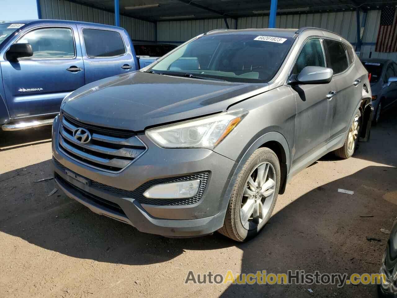 2013 HYUNDAI SANTA FE, 5XYZUDLA5DG114440