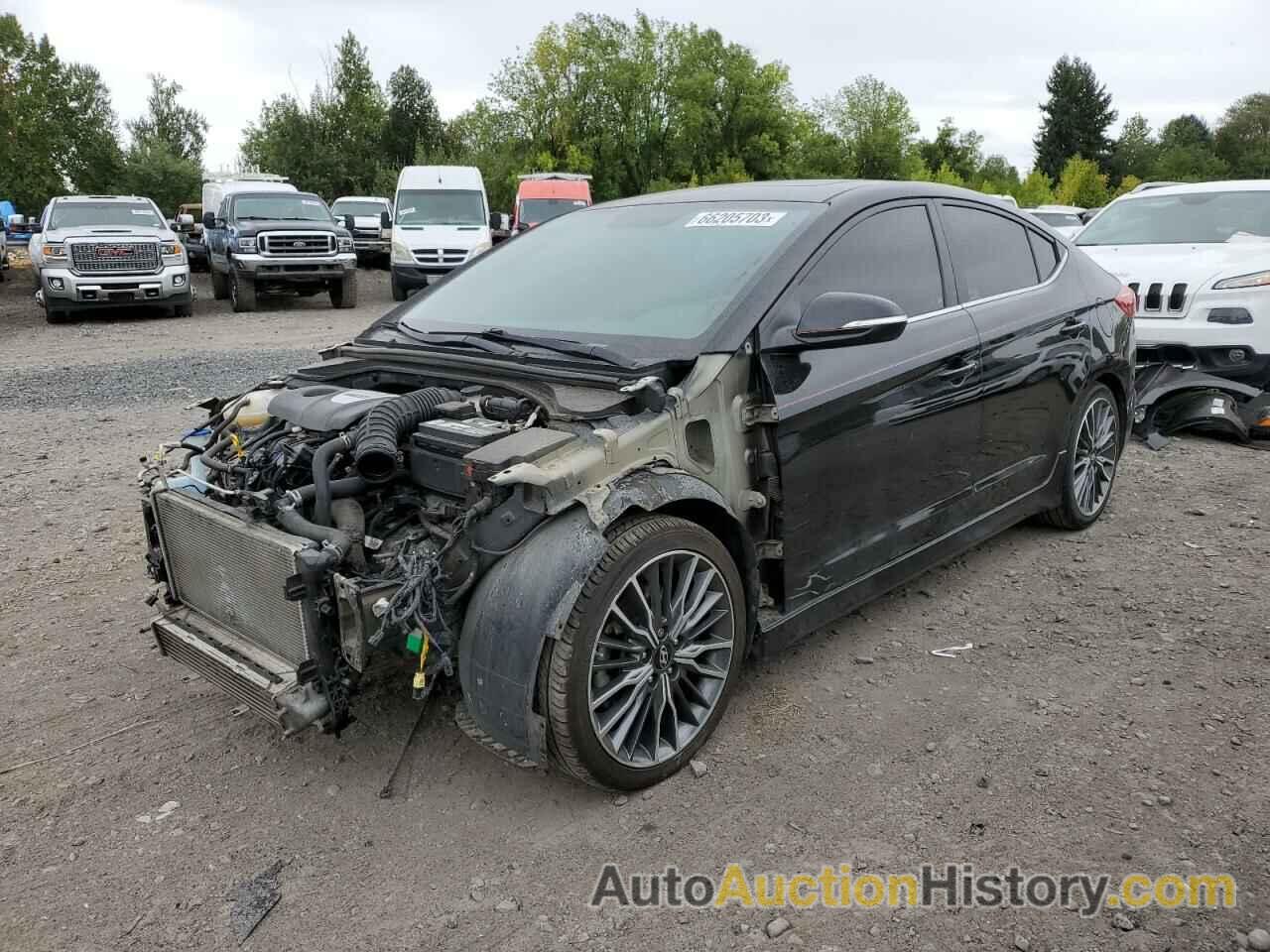 2018 HYUNDAI ELANTRA SPORT, KMHD04LB2JU545564