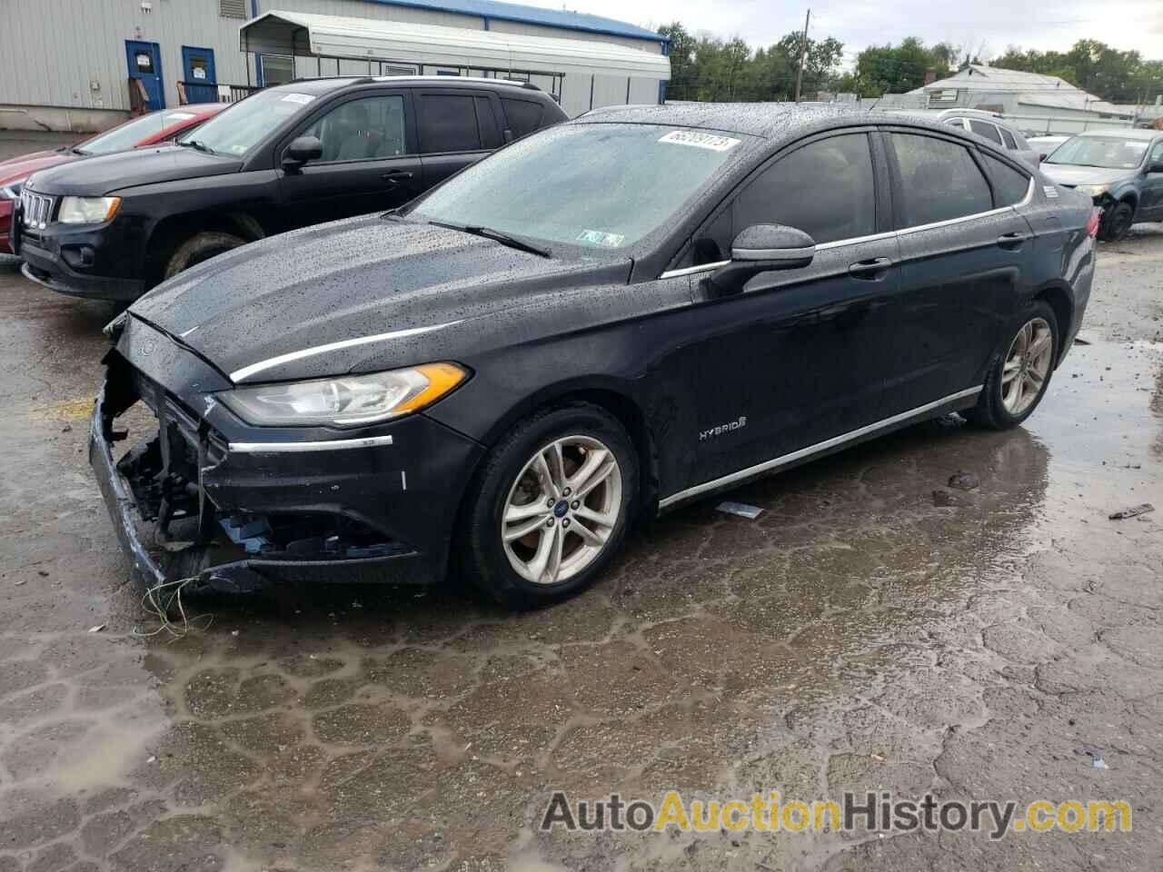 2018 FORD FUSION SE HYBRID, 3FA6P0LUXJR221861