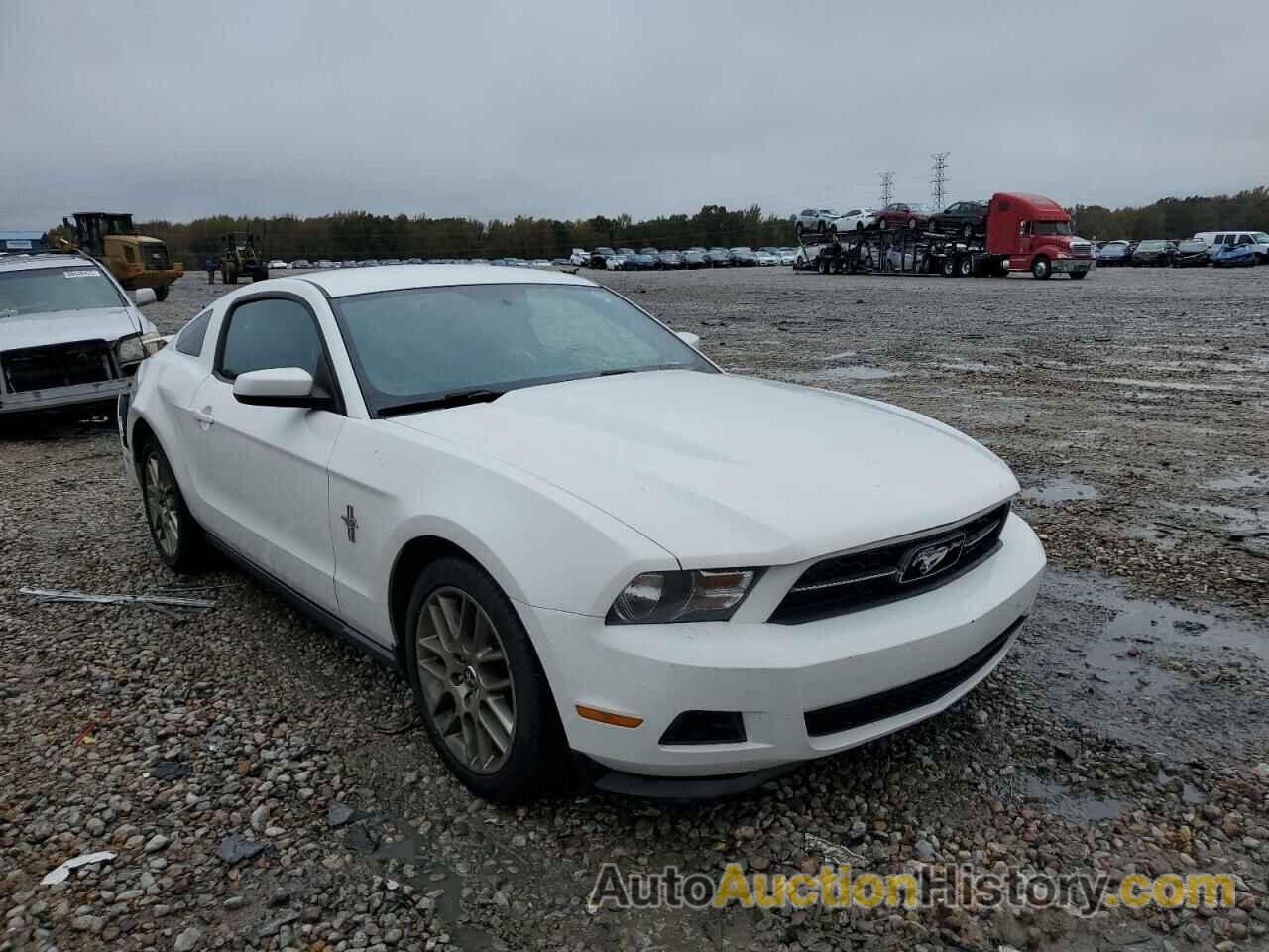 2012 FORD MUSTANG, 1ZVBP8AM8C5257609