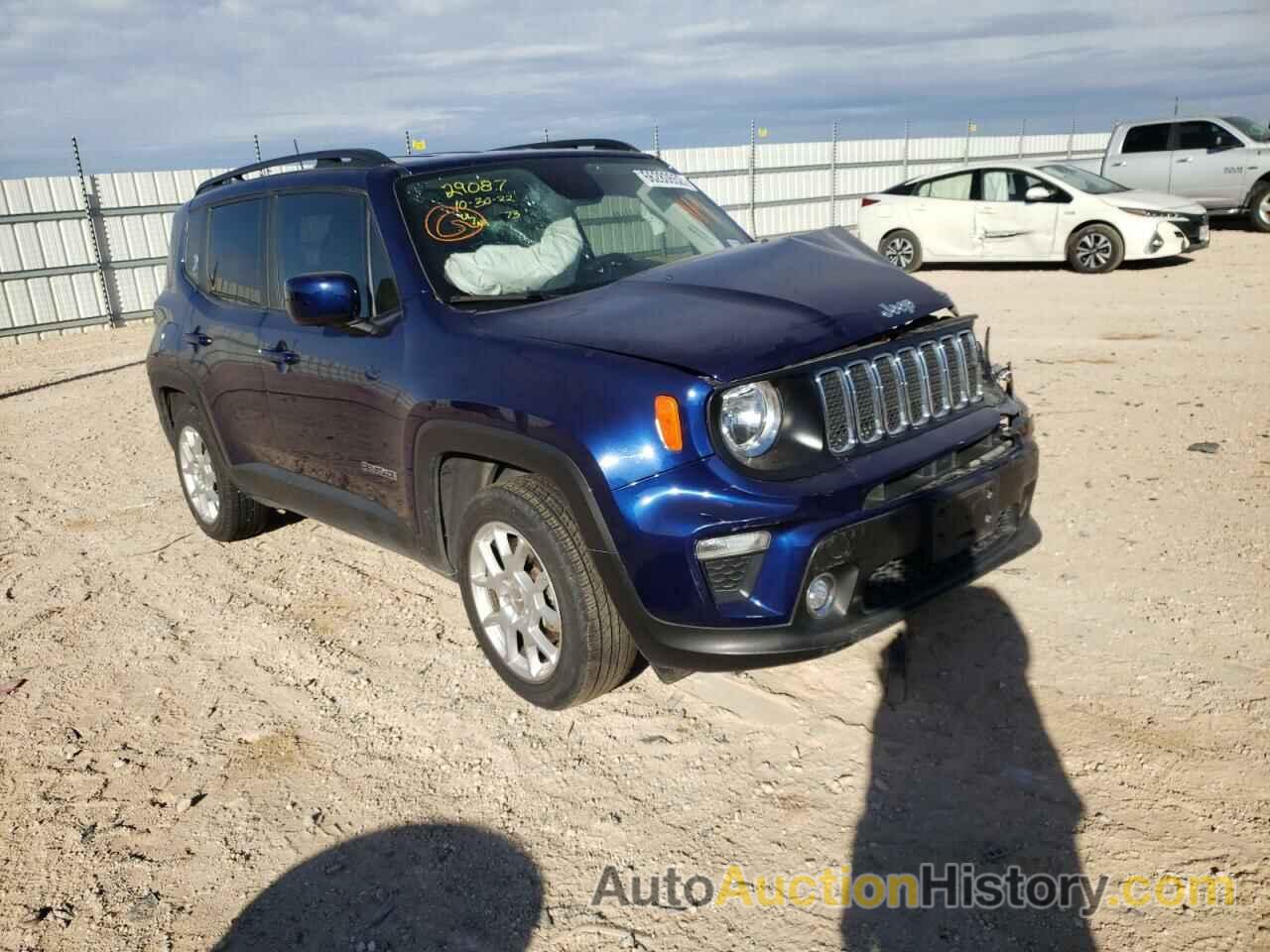 2019 JEEP RENEGADE LATITUDE, ZACNJABB2KPK80859