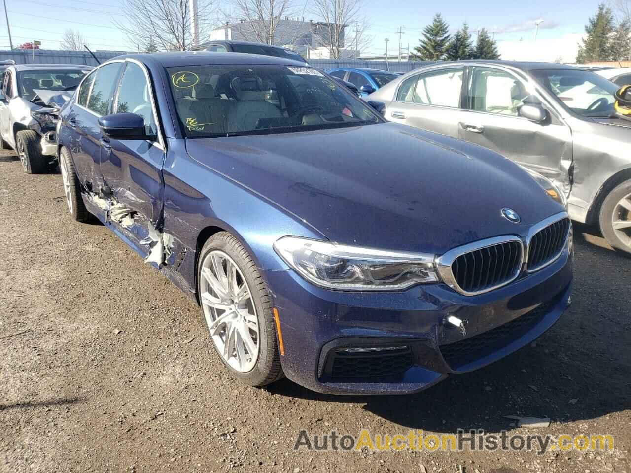 2018 BMW 5 SERIES, WBAJB1C50JG623457