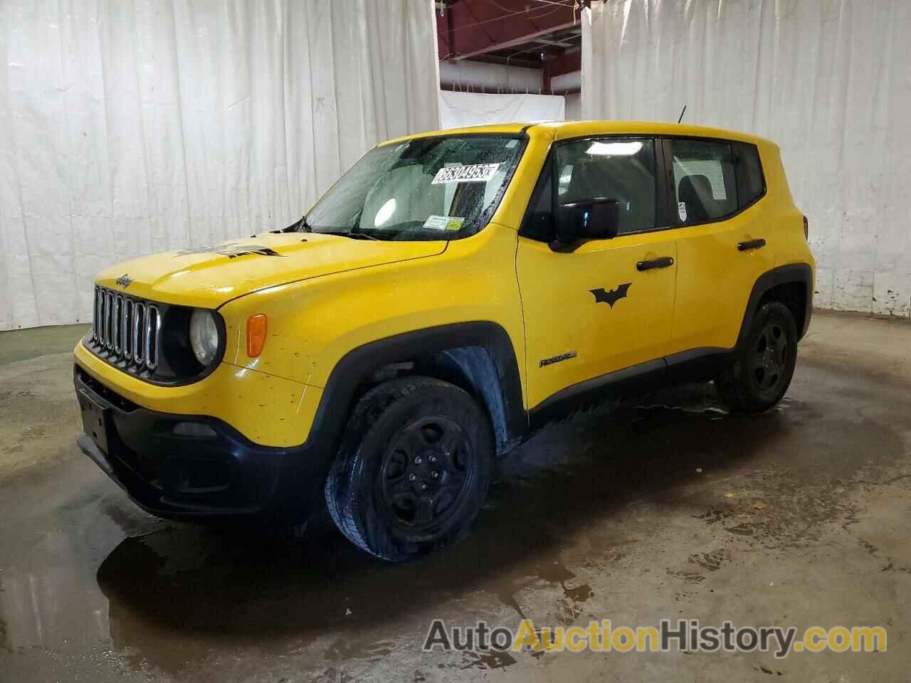 2016 JEEP RENEGADE SPORT, ZACCJBAW0GPC63926