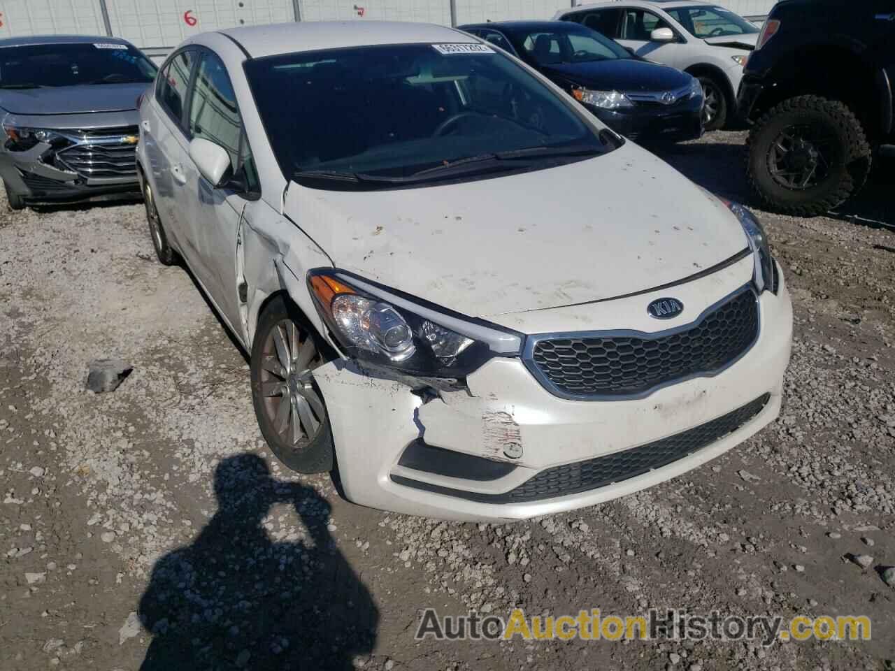 2016 KIA FORTE LX, KNAFX4A69G5558391