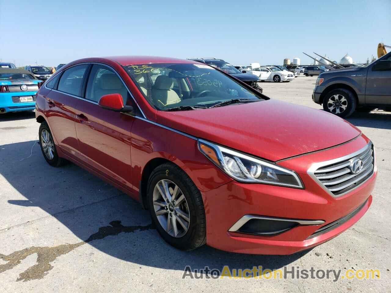 2017 HYUNDAI SONATA SE, 5NPE24AFXHH474904