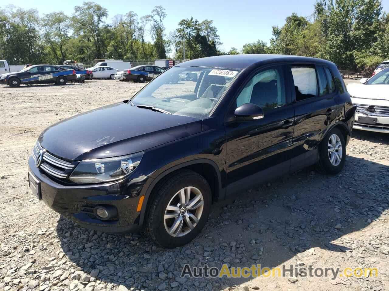 2012 VOLKSWAGEN TIGUAN S, WVGBV7AX3CW563717