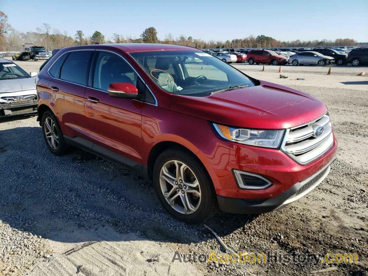 2015 FORD EDGE TITANIUM, 2FMTK4K93FBB23062