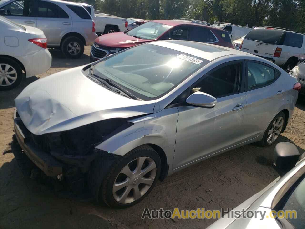 2012 HYUNDAI ELANTRA GLS, 5NPDH4AE3CH113931