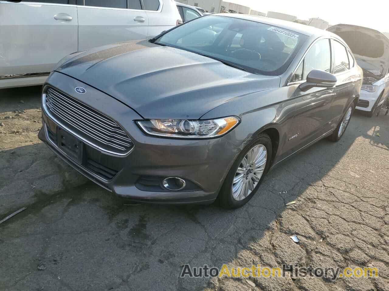 2013 FORD FUSION SE HYBRID, 3FA6P0LU3DR128720