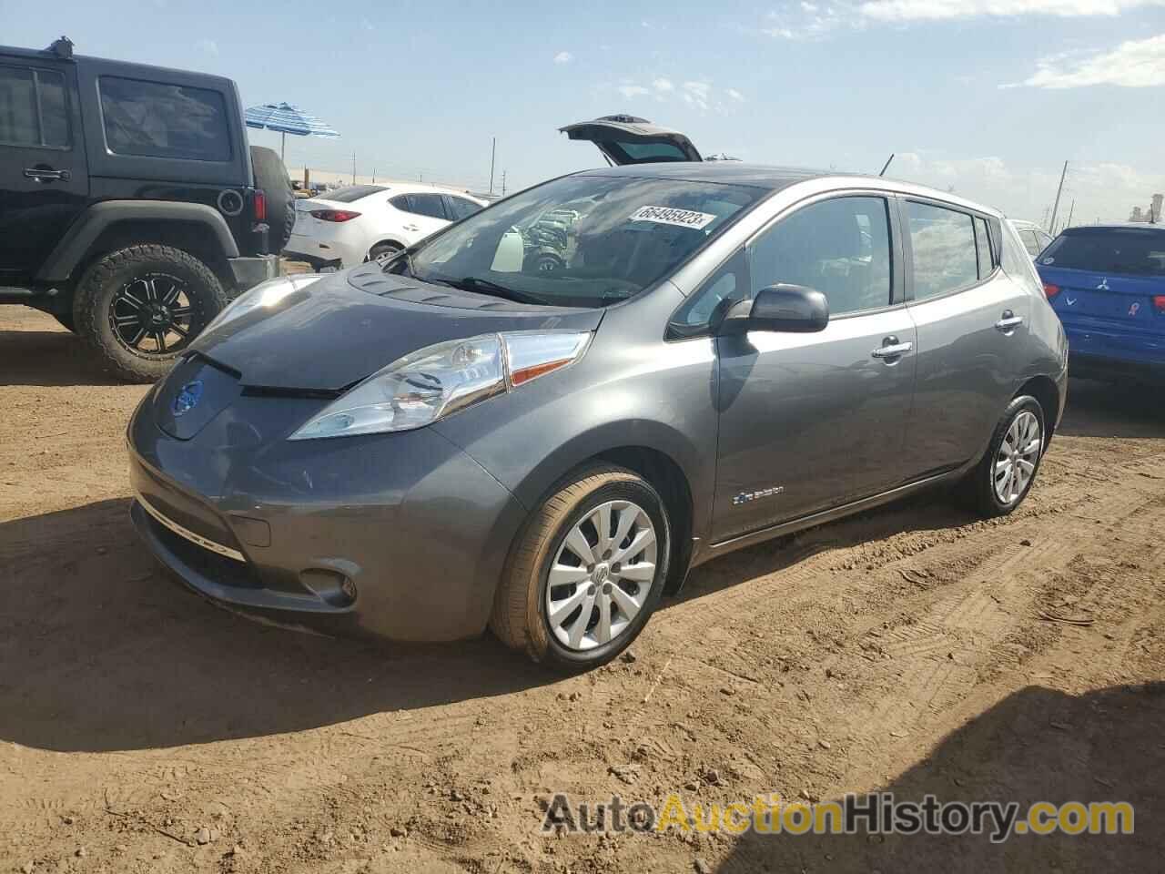 2015 NISSAN LEAF S, 1N4AZ0CPXFC312262