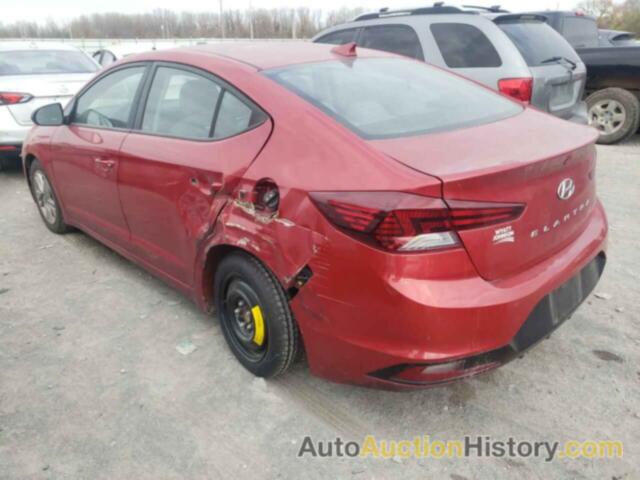 HYUNDAI ELANTRA SEL, 5NPD84LF4KH470202