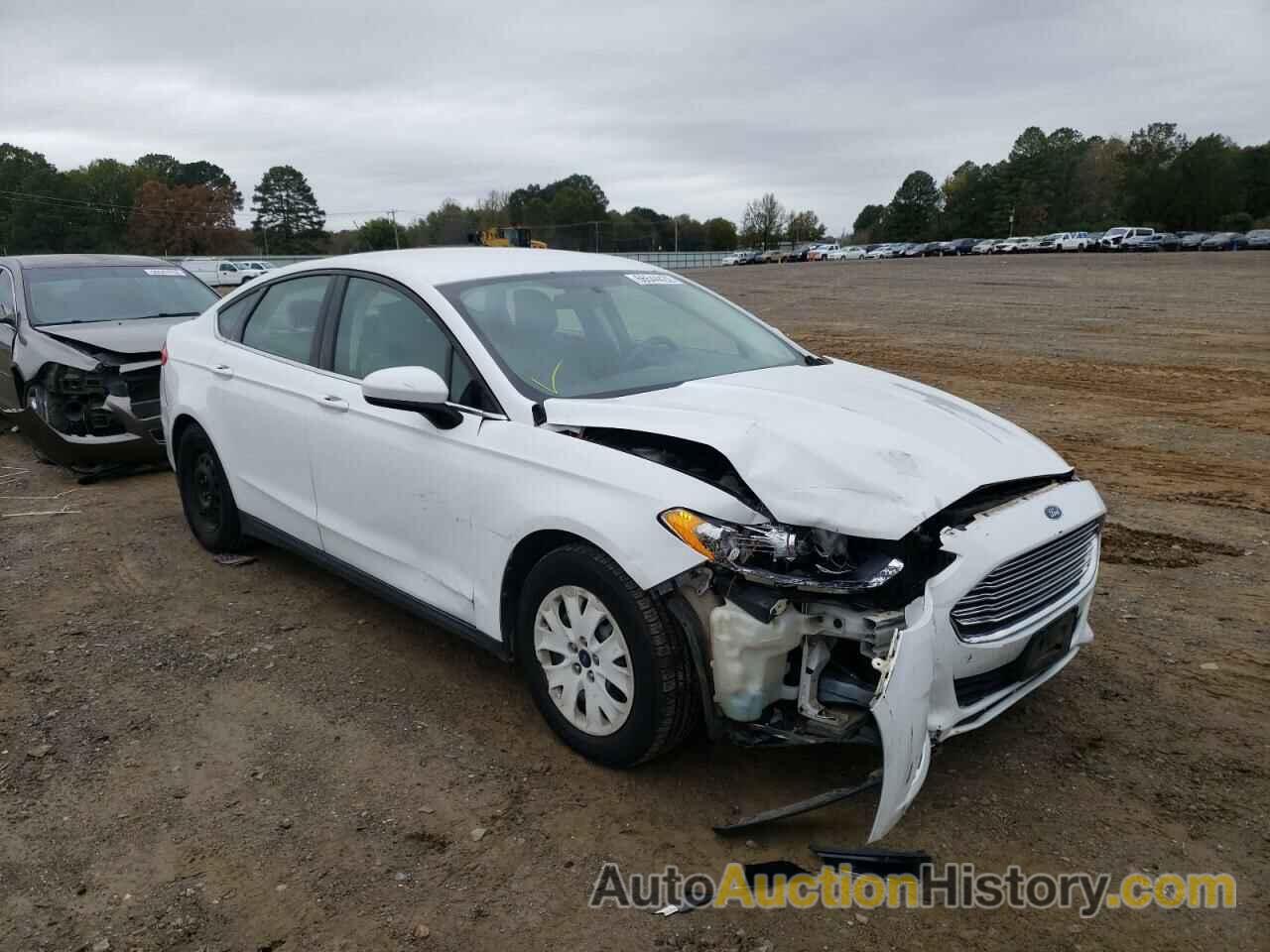 2014 FORD FUSION S, 3FA6P0G71ER318893