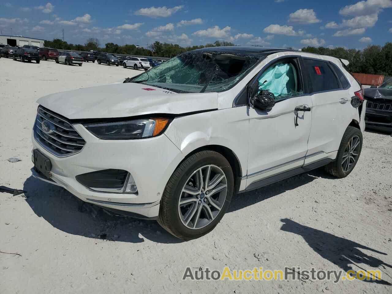 2019 FORD EDGE TITANIUM, 2FMPK3K95KBC20219