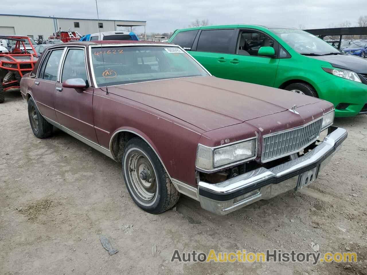 1989 CHEVROLET CAPRICE CLASSIC BROUGHAM, 1G1BU51E9KR158493