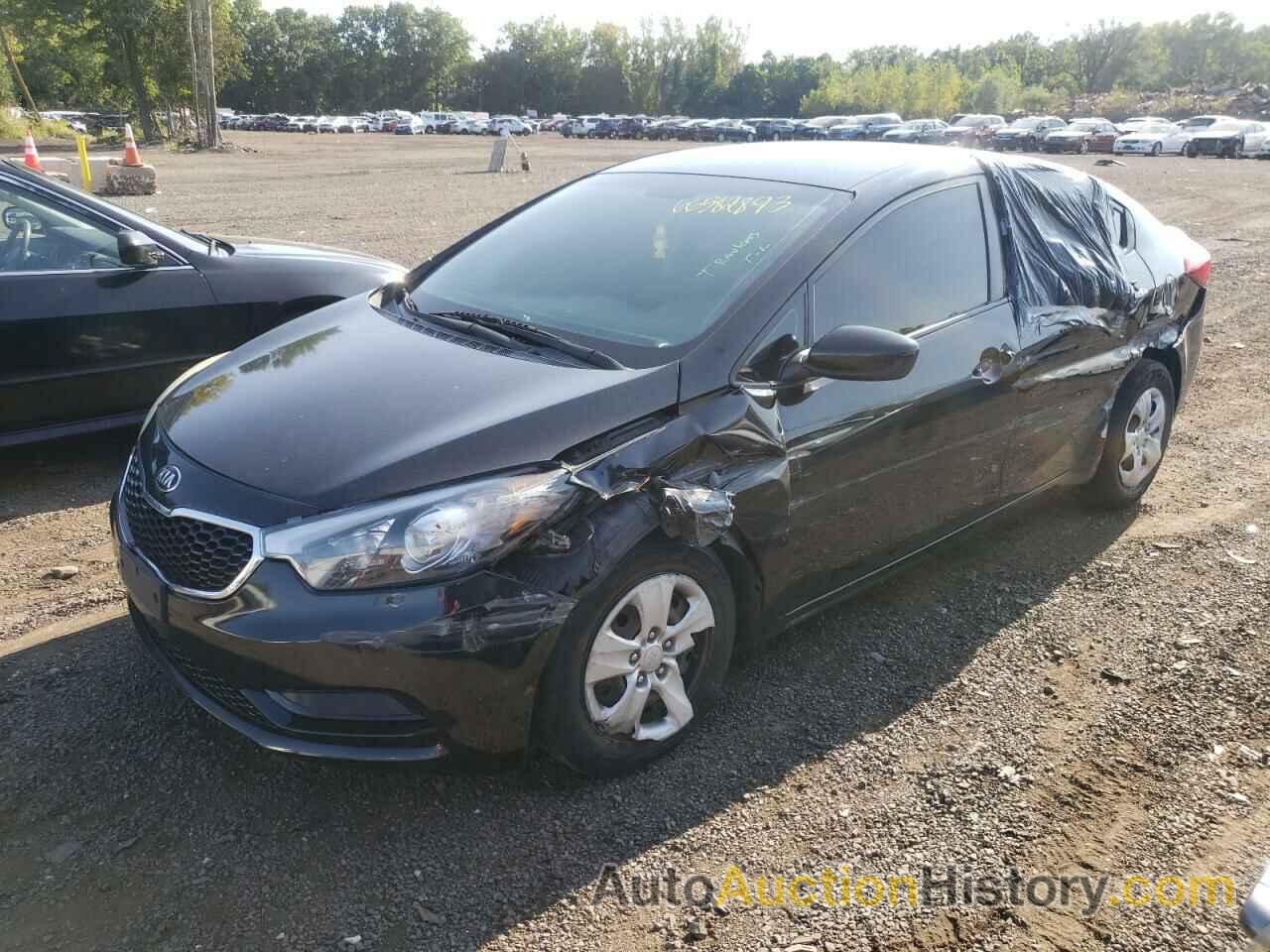 2015 KIA FORTE LX, KNAFK4A6XF5409310