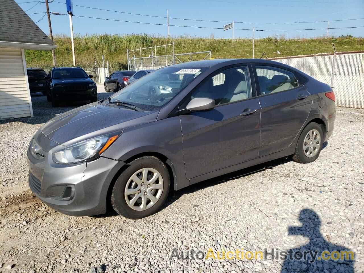 2014 HYUNDAI ACCENT GLS, KMHCT4AE4EU587434