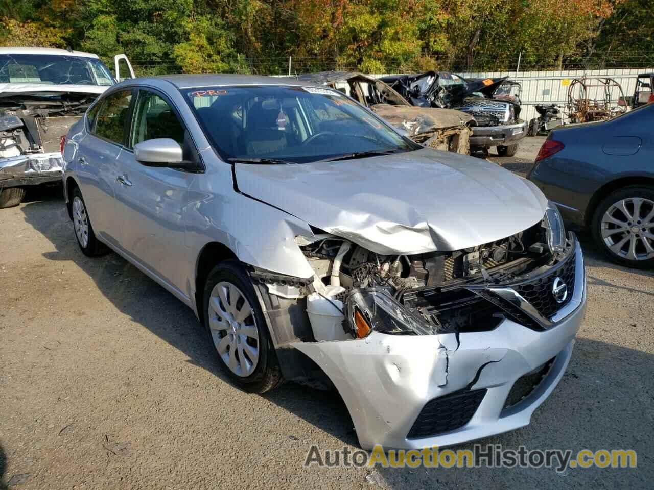 2019 NISSAN SENTRA S, 3N1AB7AP8KY211798