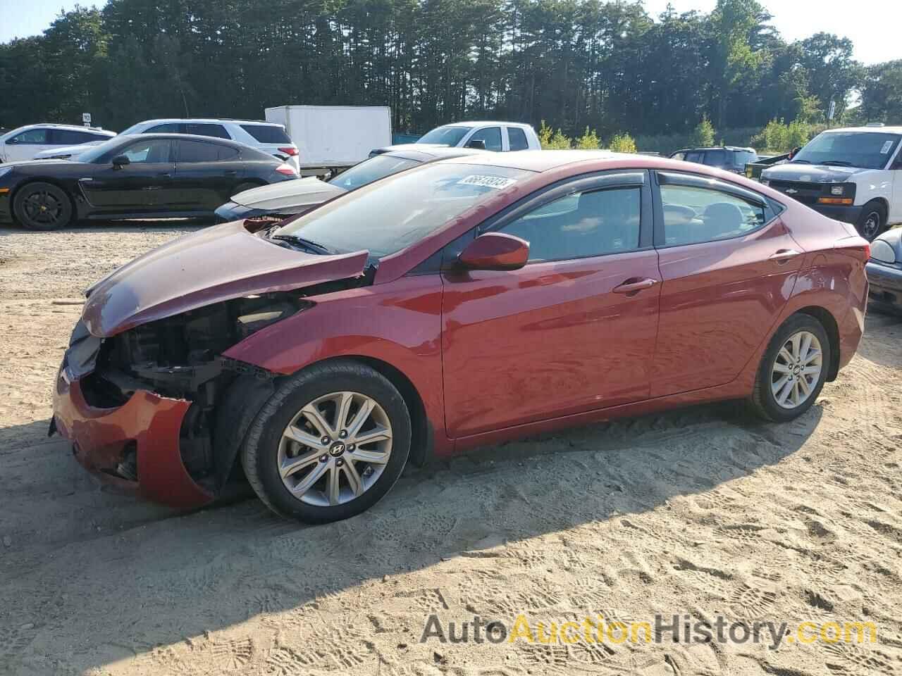 2016 HYUNDAI ELANTRA SE, 5NPDH4AE9GH692445