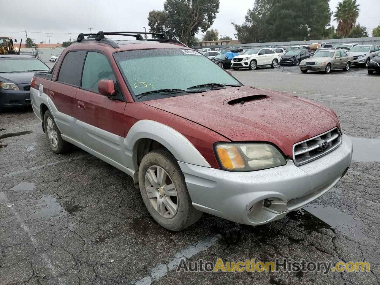 2004 SUBARU BAJA TURBO, 4S4BT63C345100851