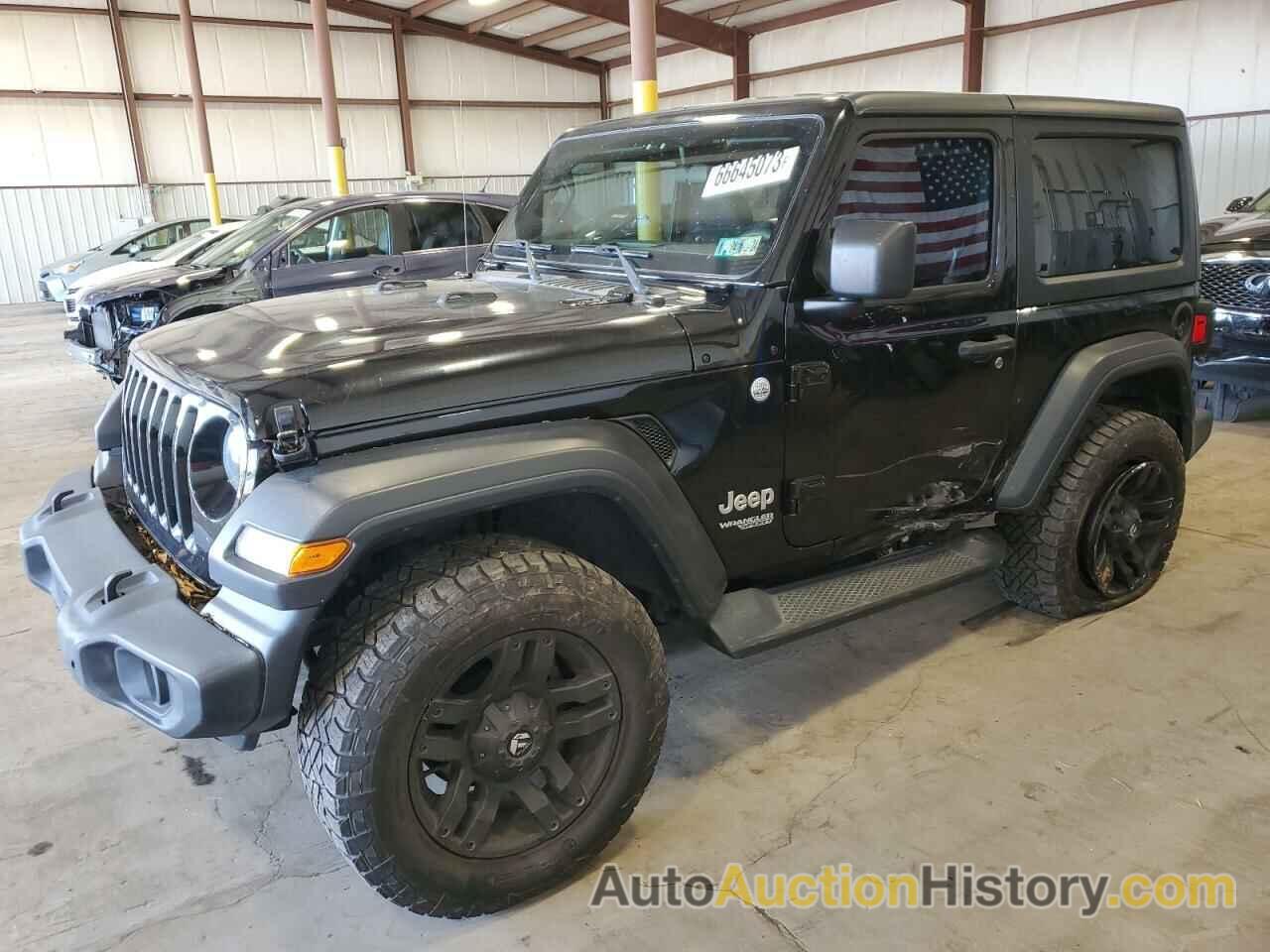 2019 JEEP WRANGLER SPORT, 1C4GJXAG4KW645167