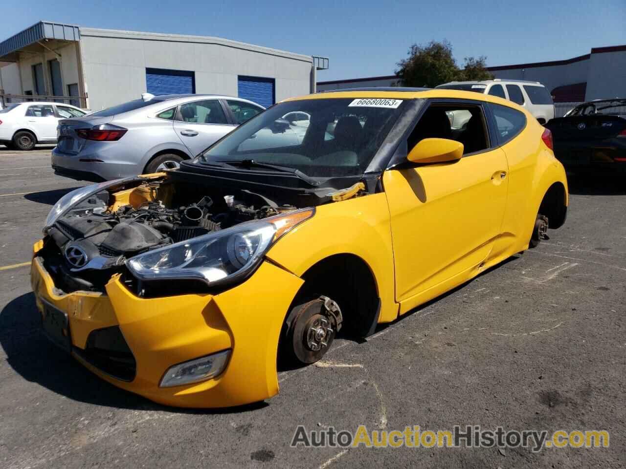 2012 HYUNDAI VELOSTER, KMHTC6AD0CU045246