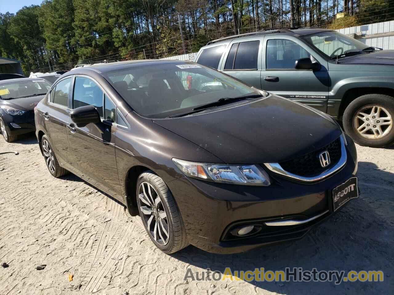 2014 HONDA CIVIC EXL, 2HGFB2F97EH523526