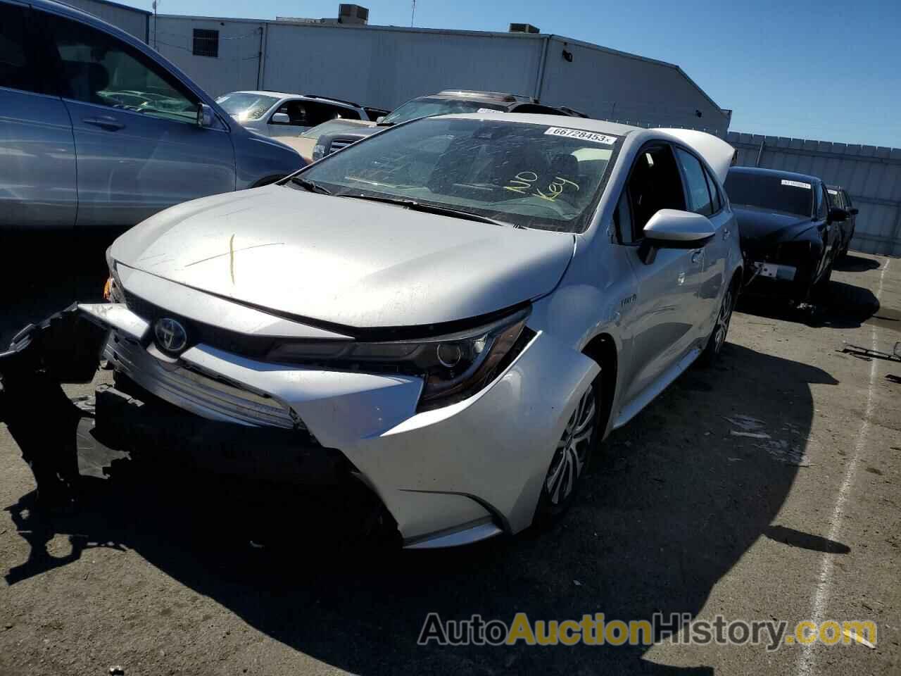 2021 TOYOTA COROLLA LE, JTDEAMDE8MJ007567