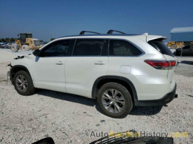 TOYOTA HIGHLANDER XLE, 5TDKKRFH8FS063289