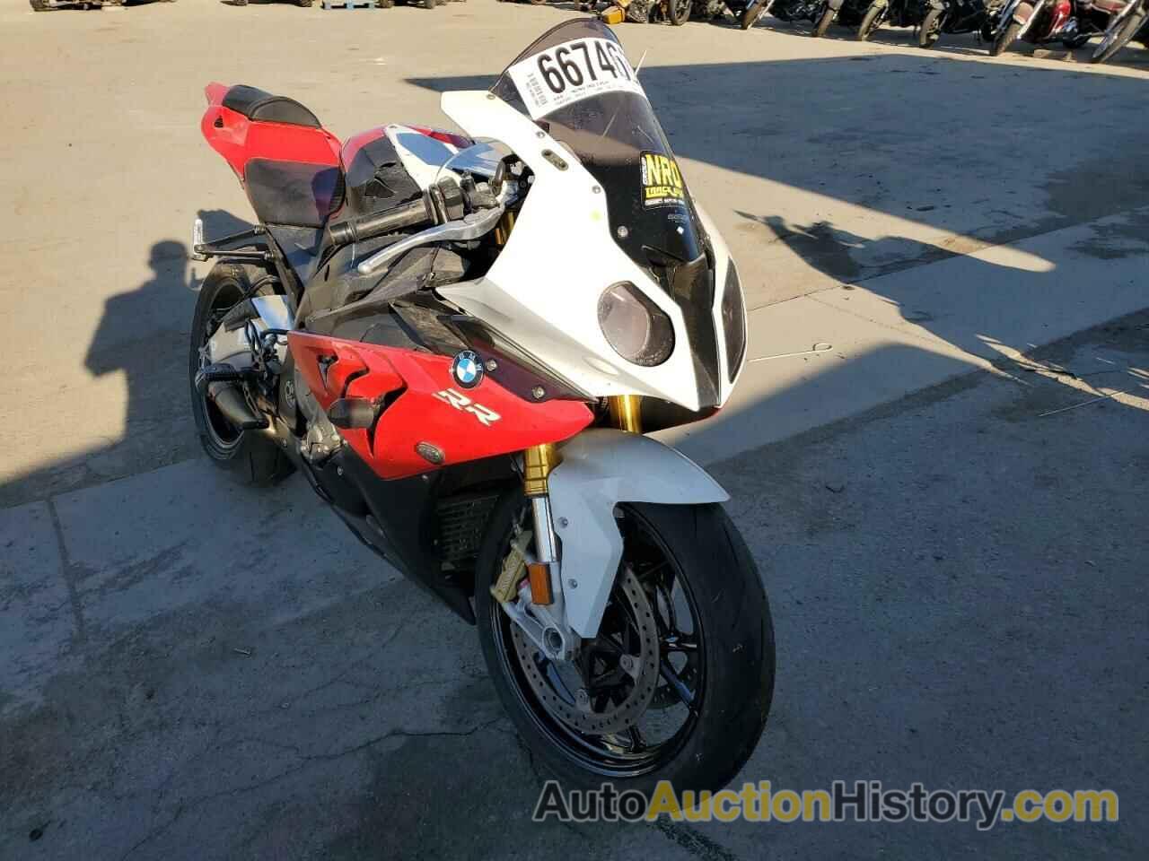 2012 BMW S RR, WB105340XCZL15138