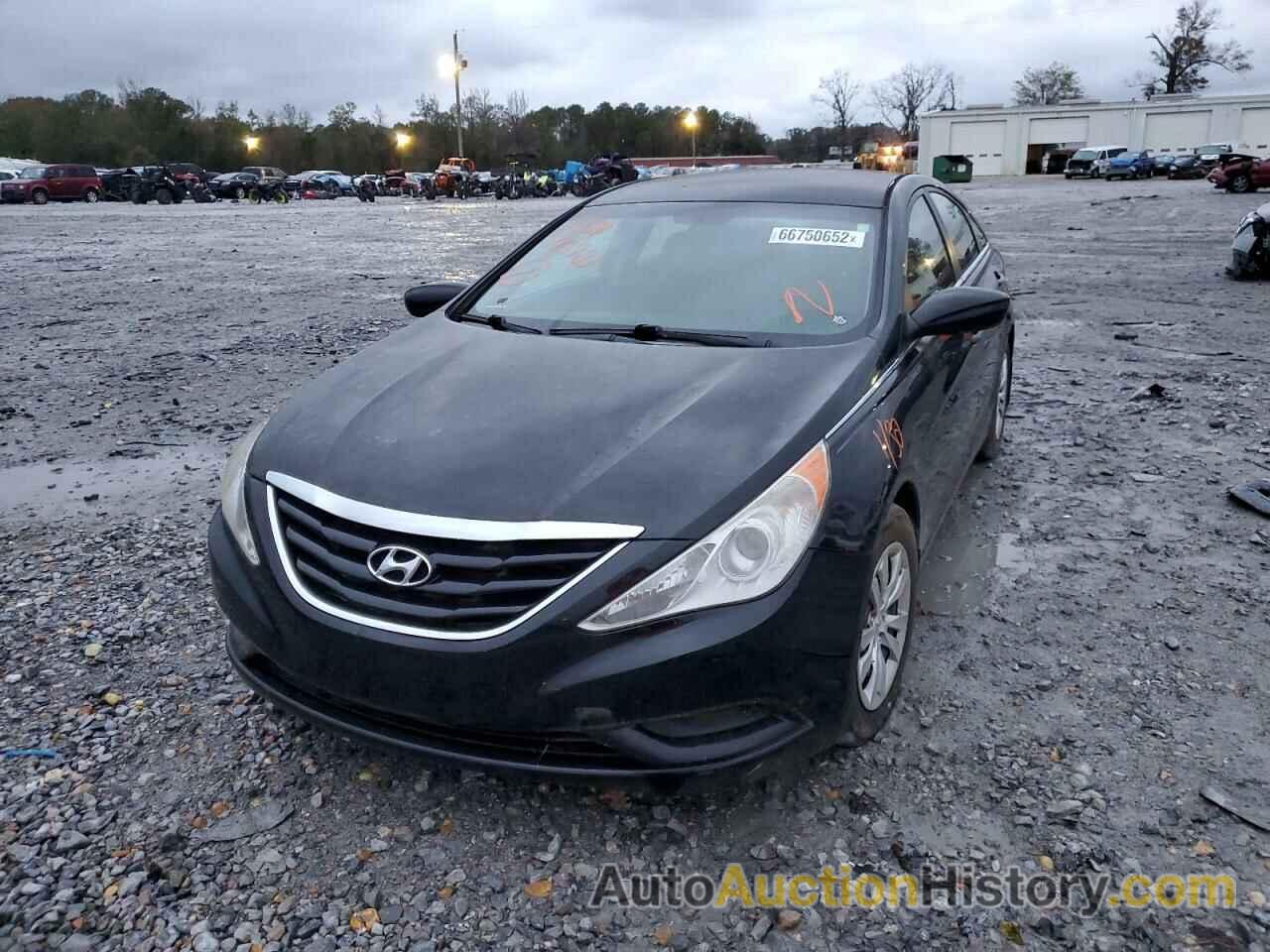 2013 HYUNDAI SONATA GLS, 5NPEB4AC5DH543725