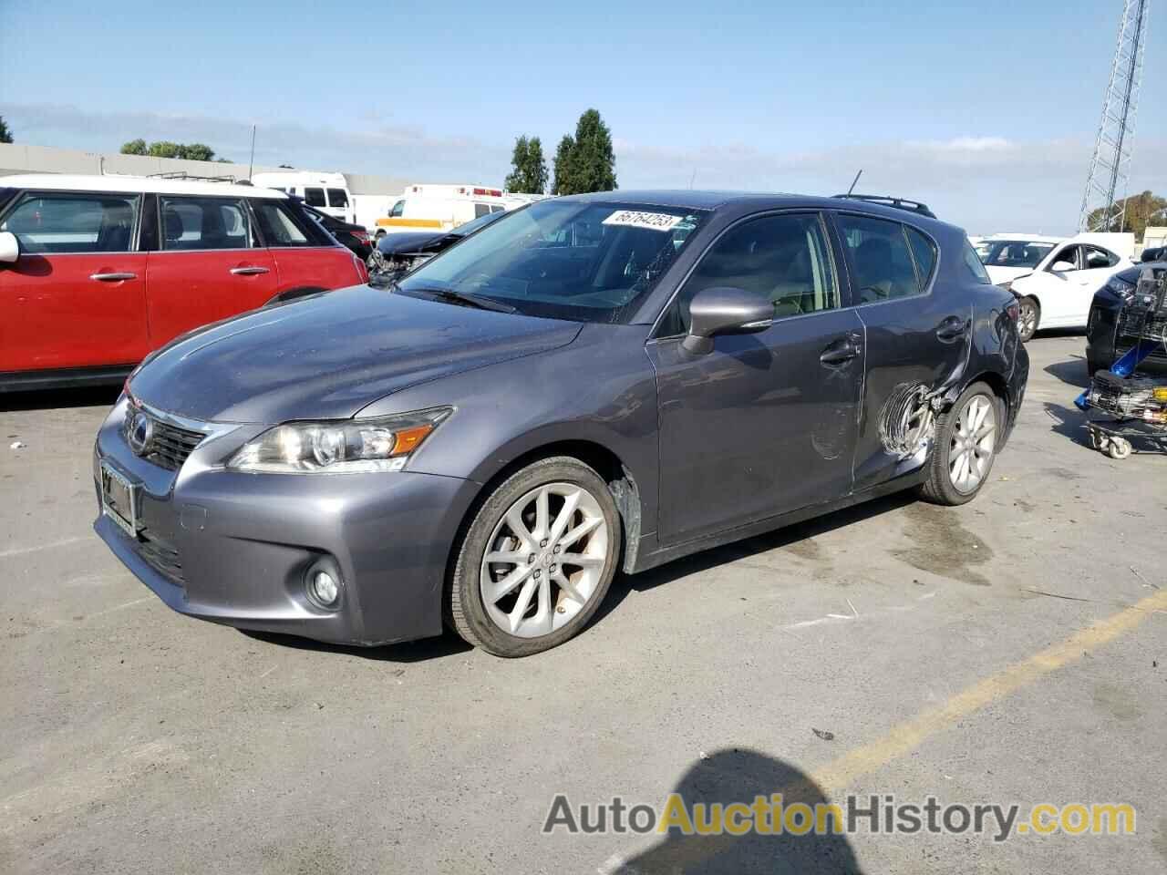 2012 LEXUS CT 200 200, JTHKD5BH1C2071096