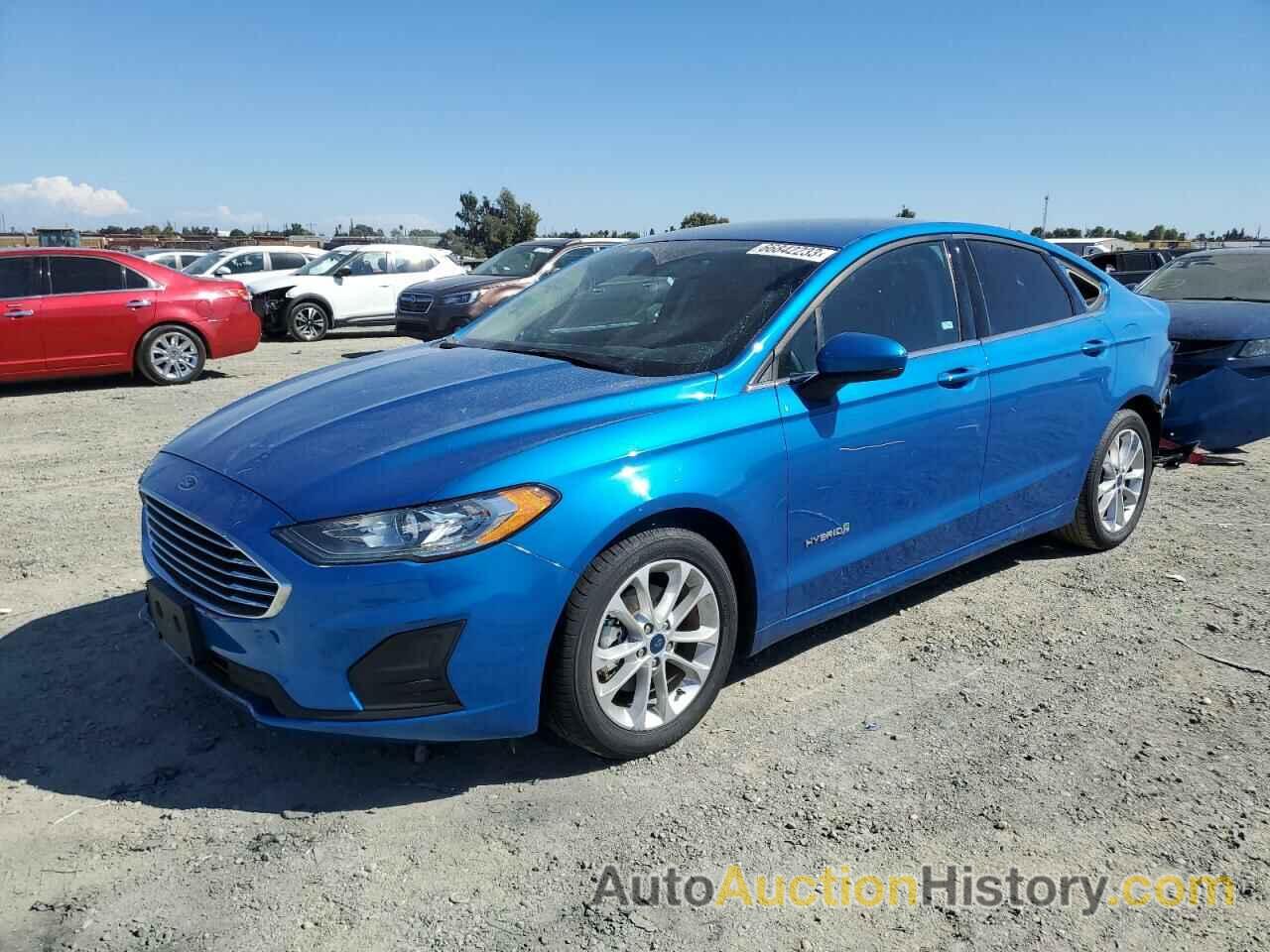 2019 FORD FUSION SE, 3FA6P0LU4KR135754